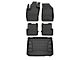 OMAC Premium 3D Front, Rear and Cargo Floor Liners; Black (15-23 Jeep Renegade BU)