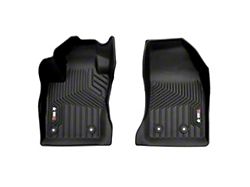 OMAC Premium 3D Front Floor Liners; Black (15-23 Jeep Renegade BU)