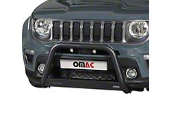 OMAC Push Bull Bar; Black (19-23 Jeep Renegade BU)