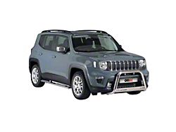 OMAC Push Bull Bar; Silver (19-23 Jeep Renegade BU)