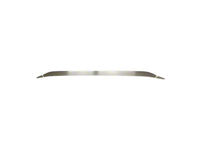 OMAC Rear Trunk Molding Trim; Silver Steel (15-18 Jeep Renegade BU)