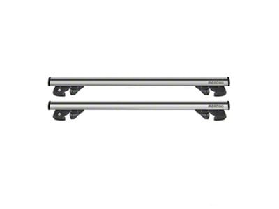 OMAC Roof Rack Cross Bars; Silver (15-23 Jeep Renegade BU)