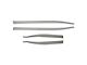 OMAC Side Door Molding Trim Skirt Garnish; Silver Steel (15-18 Jeep Renegade BU)