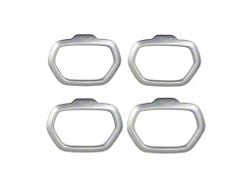 OMAC Speaker Frames; Silver (15-18 Jeep Renegade BU)