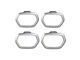 OMAC Speaker Frames; Silver (15-18 Jeep Renegade BU)