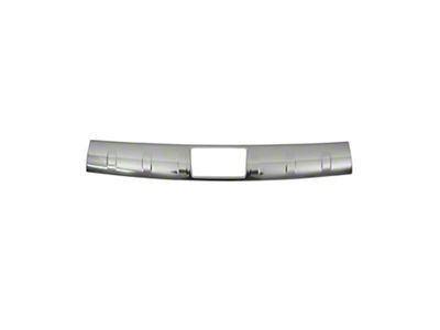 OMAC Trunk Sill Cover Bumper Guard Protector; Silver Steel (15-18 Jeep Renegade BU)