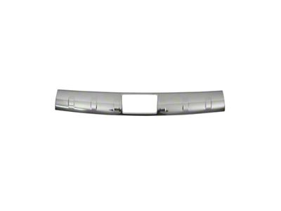 OMAC Trunk Sill Cover Bumper Guard Protector; Silver Steel (19-23 Jeep Renegade BU)