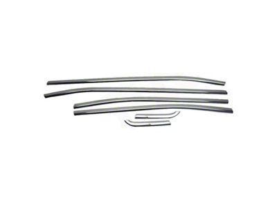 OMAC Window Molding Trim Streamer; Silver Steel (15-23 Jeep Renegade BU)