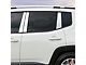 OMAC Window Pillar Posts Trim; Silver Steel (15-18 Jeep Renegade BU)