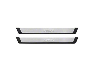 OMAC Door Sill Scuff Plates with Sport Logo (07-25 Jeep Wrangler JK & JL)