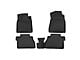 OMAC All Weather Molded 3D Front and Rear Floor Liners; Black (14-21 Tundra CrewMax)