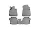 OMAC All Weather Molded 3D Front and Rear Floor Liners; Grey (07-13 Tundra Double Cab)