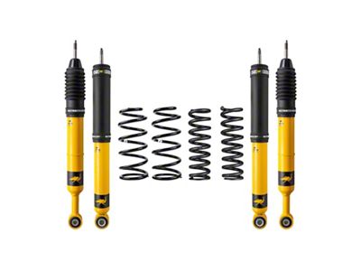 Old Man Emu 1 to 2-Inch Front / 2-Inch Rear Nitro Plus Suspension Lift Kit with Shocks; 0 to 330 lb. Front Load / 0 lb. Rear Load (03-09 4Runner)