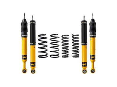 Old Man Emu 1 to 2-Inch Front / 2-Inch Rear Nitro Plus Suspension Lift Kit with Shocks; 0 to 330 lb. Front Load / 330 lb. Rear Load (03-09 4Runner)