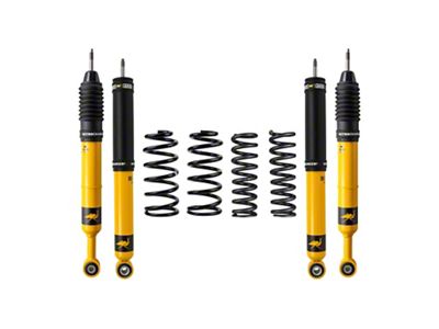 Old Man Emu 1 to 2-Inch Front / 2-Inch Rear Nitro Plus Suspension Lift Kit with Shocks; 0 to 330 lb. Front Load / 660 lb. Rear Load (03-09 4Runner)