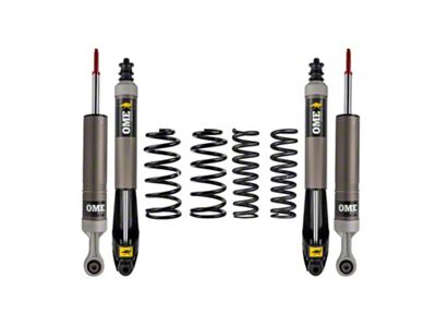 Old Man Emu 2.50-Inch Front / 2-Inch Rear MT64 Suspension Lift Kit with Shocks; 220 to 330 lb. Front Load / 880 lb. Rear Load (03-24 4Runner)