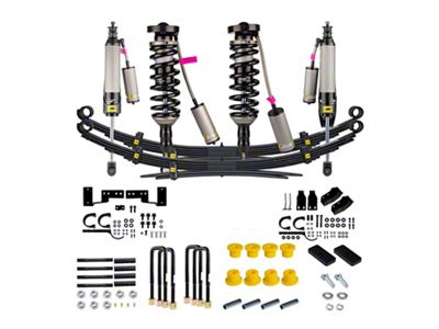 Old Man Emu 2-Inch Front / 2-Inch Rear BP51 Suspension Lift Kit with Shocks; 0 to 330 lb. Front Load / 660 lb. Rear Load (05-23 Tacoma)