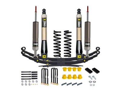 Old Man Emu 2-Inch Front / 2-Inch Rear MT64 Suspension Lift Kit with Shocks; 220 to 330 lb. Front Load/ 600 lb. Rear Load (16-23 Tacoma)