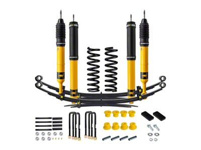 Old Man Emu 2-Inch Front / 2-Inch Rear Nitro Plus Suspension Lift Kit with Shocks; 220 to 330 lb. Front Load (16-23 Tacoma)