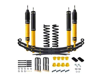 Old Man Emu 2-Inch Front / 2-Inch Rear Nitro Plus Suspension Lift Kit with Shocks; 220 to 330 lb. Front Load/ 600 lb. Rear Load (16-23 Tacoma)