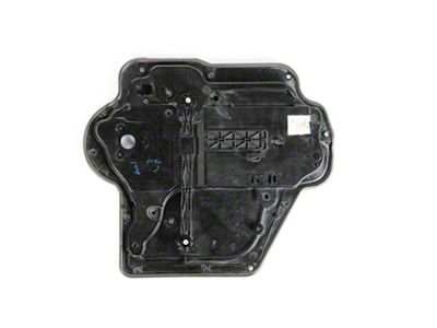 Door Panel Carrier Plate; Front Driver Side (07-10 Jeep Wrangler JK w/ Manual Windows)