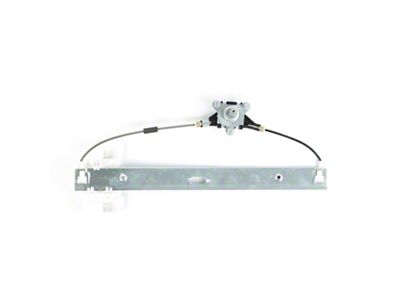 Window Regulator; Rear Passenger Side (07-18 Jeep Wrangler JK w/ Manual Windows)