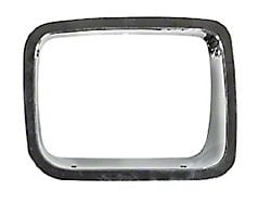 Headlight Bezel; Passenger Side; Chrome (87-95 Jeep Wrangler YJ)
