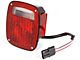 Tail Light; Passenger Side (87-90 Jeep Wrangler YJ)