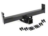 Rugged Ridge XHD Rear Bumper 2-Inch Receiver Hitch (76-06 Jeep CJ5, CJ7, Wrangler YJ & TJ)