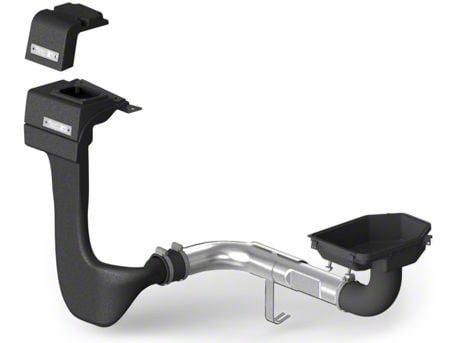 Rugged Ridge Jeep Wrangler Modular XHD Low Mount Snorkel Kit 17756.06