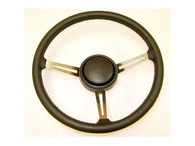 Steering Wheel; Leather (87-95 Jeep Wrangler YJ)