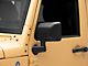 OPR Manual Non-Heated Swing Away Door Mirror; Driver Side (07-18 Jeep Wrangler JK)