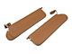 OPR Sun Visors; Brown (03-06 Jeep Wrangler TJ)