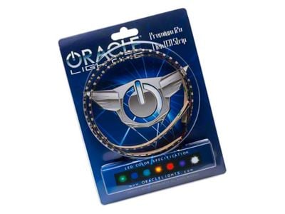 Oracle 15-Inch LED Flexible Strip; Green (Universal; Some Adaptation May Be Required)