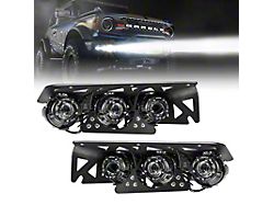 Oracle Off-Road Laser Auxiliary Lights and LED Fog Light Kit (21-24 Bronco w/ Modular Front Bumper)