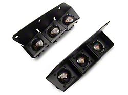 Oracle Triple LED Fog Light Kit; Amber (21-25 Bronco w/ Modular Front Bumper)