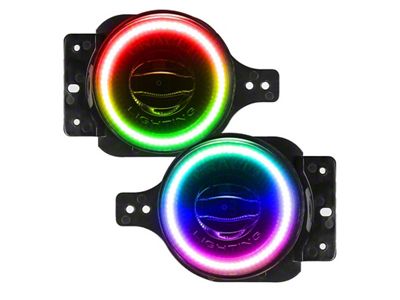 Oracle High Performance 20W LED Fog Lights with ColorSHIFT Halo; No Controller (20-24 Jeep Gladiator JT Sport)