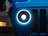 Oracle Oculus Switchback Bi-LED Projector Headlights; Black Housing; Clear Lens (20-25 Jeep Gladiator JT)