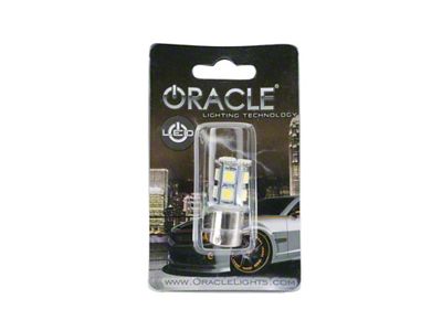 Oracle 13-LED 3-Chip SMD LED Reverse Light Bulb; Cool White; 1156 (87-06 Jeep Wrangler YJ & TJ)