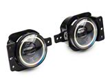 Oracle High Performance 20W LED Fog Lights with White Halo (18-24 Jeep Wrangler JL Sport)