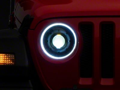 Oracle Oculus Bi-LED Projector Headlights; Graphite Metallic Housing; Clear Lens (18-24 Jeep Wrangler JL)