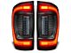 Oracle Flush Style LED Tail Lights; Black Housing; Red Lens (16-23 Tacoma)
