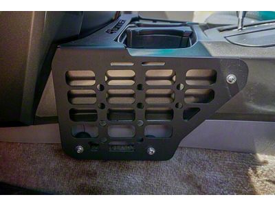 Orange Boxx Fabrication Center Console MOLLE Panel; Matte Black (03-09 4Runner)