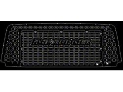 Orange Boxx Fabrication Rear Hatch Removeable MOLLE Pattern Center Section with Honeycomb Pattern Surround and Fur Runner Cutout; Matte Black (03-09 4Runner)