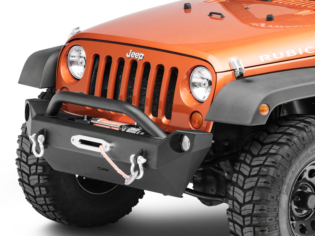 Or-fab Jeep Wrangler Mid-width Front Bumper 83230 (07-18 Jeep Wrangler Jk)