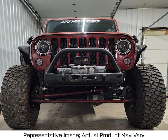 Outta Hand Fabrication Jeep Gladiator Hysteria Front Bumper with Grille ...