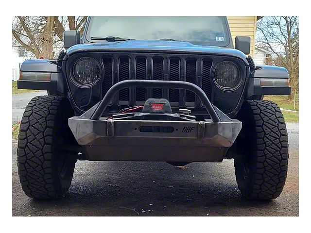 Outta Hand Fabrication Intensity Front Bumper with Grille Guard (20-24 Jeep Gladiator JT)