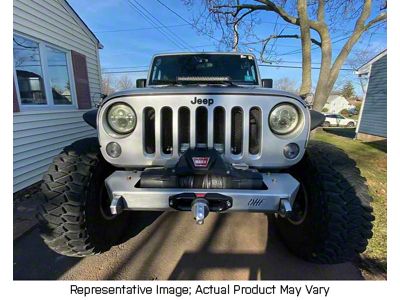 Outta Hand Fabrication Elite Aluminum Front Bumper with Stinger (07-18 Jeep Wrangler JK)