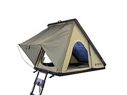 Overland Vehicle Systems LD TMON Clamshell Aluminum Hard Shell Roof Top Tent (Universal; Some Adaptation May Be Required)