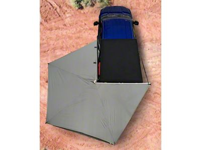 Overland Vehicle Systems Nomadic 270 LT Awning; Driver Side (Universal; Some Adaptation May Be Required)